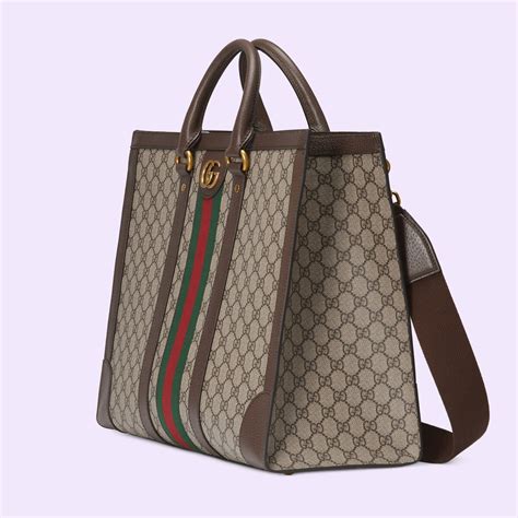 gucci olive green bag|Gucci ophidia large tote bag.